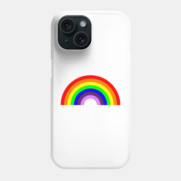 Rainbow Print Phone Case by ontherails