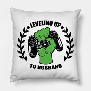 Leveling Up To Husband - Relationship Gift Pillow