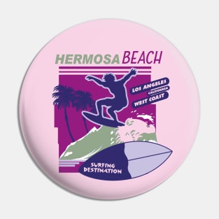 Hermosa Beach California Pin