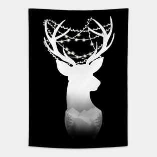 Deer lights Tapestry