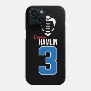 Damar hamlin 3 Phone Case