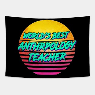 1980s Retro Anthropology Teacher Gift Tapestry