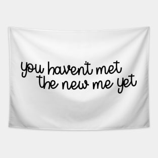 you haven't met the new me yet Tapestry