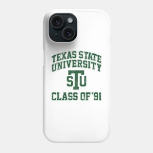 Texas State Class of 91 - Necessary Roughness (Variant) Phone Case