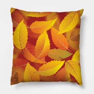 Autumn leaves Pillow