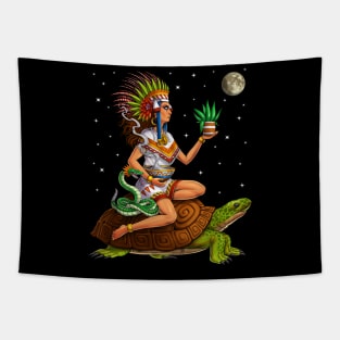 Aztec Goddess Mayahuel Tapestry