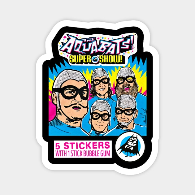 The Aquabats Merch Gum Pack Magnet by Mey X Prints