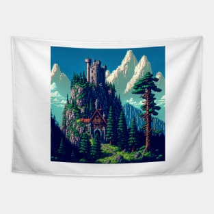 Retrogame login screen Tapestry