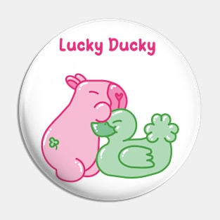 Lucky Ducky - Khat&Kappibara Pin