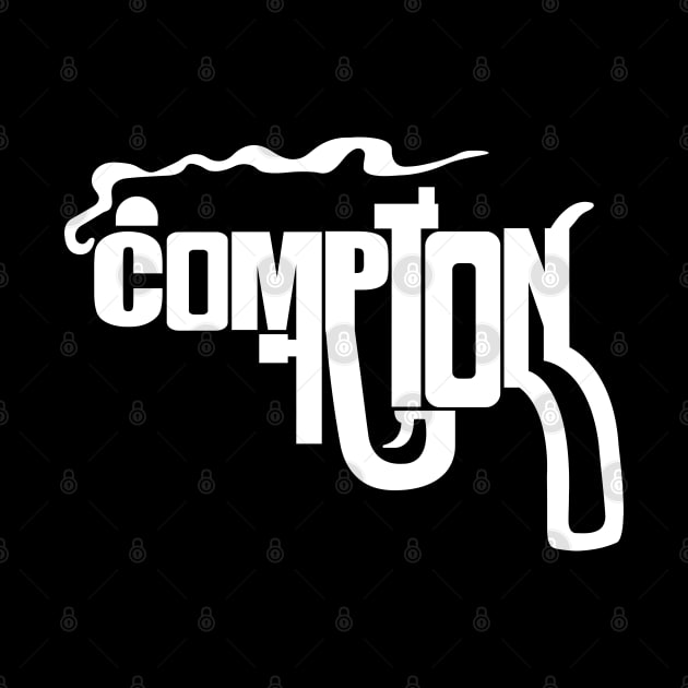 COMPTON Smoking Gun 90s West Coast Style by darklordpug