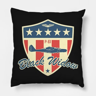 P-61 Black Widow Pillow