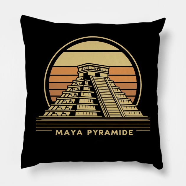 Maya PYRAMIDE Pillow by Moulezitouna