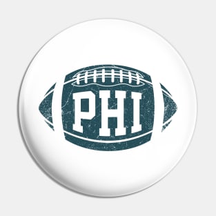 PHI Retro Football - White/Midnight Pin