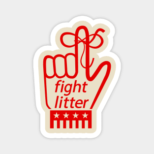 Fight Litter Magnet