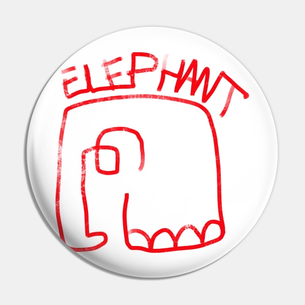 elephant Pin by Angel Rivas