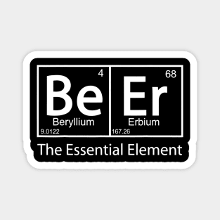 Beer The Essential Element Geeky Periodic Table Magnet