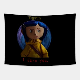 Halloween Movie Relatable Gift Resting Face Tapestry