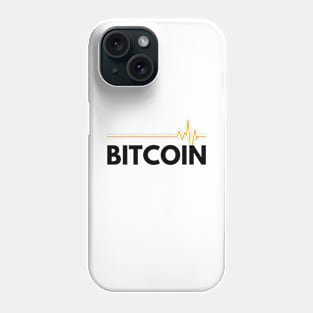 Bitcoin heartbeat oscillation - Crypto Phone Case