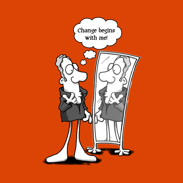 Image result for change begins with me cartoon