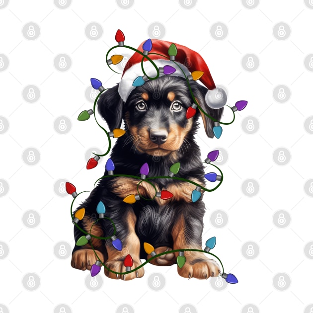 Christmas Puppy by Chromatic Fusion Studio