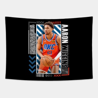 Aaron Wiggins Paper Poster Version 10 Tapestry