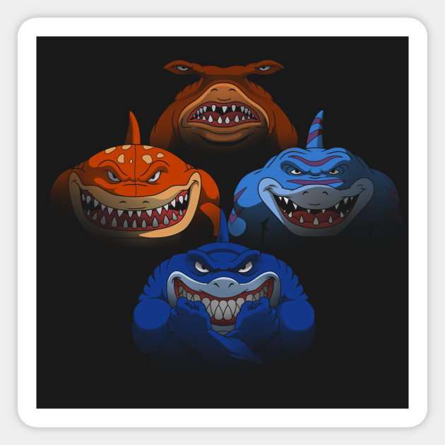 Bohemian Street Jaws - Street Sharks - Sticker