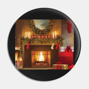 Fireside Christmas - Scene 3 Pin