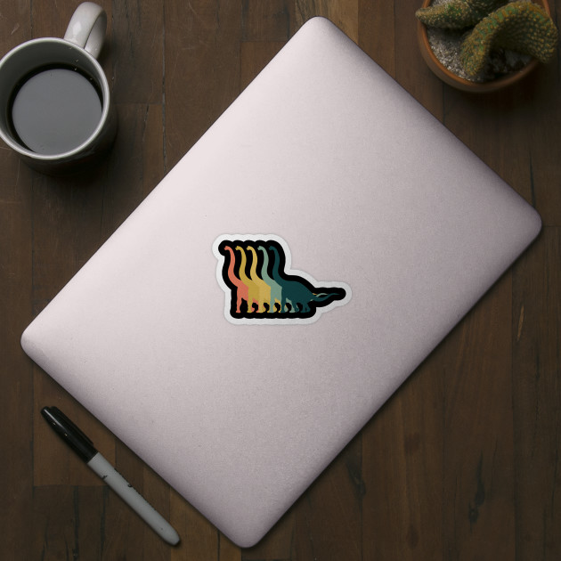 Dinosaur - Brontosaurus - Dinosaur - Sticker