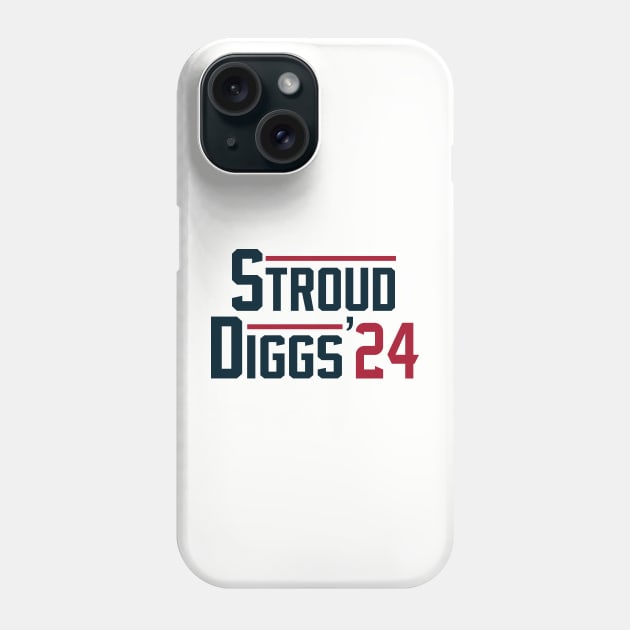 Stroud & Diggs 2024 Houston design Phone Case by FanSwagUnltd