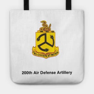 200th Air Defense Artillery Tote