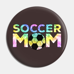 Soccer Mom Tie Dye Pin