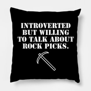 Rock picks Pillow