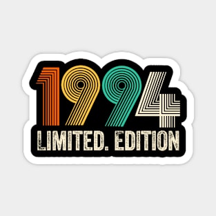 Vintage 1994 Birthday Retro 1994 For Men Women born in 1994 Magnet