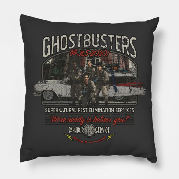 Ghostbusters - Vintage Pillow by JCD666
