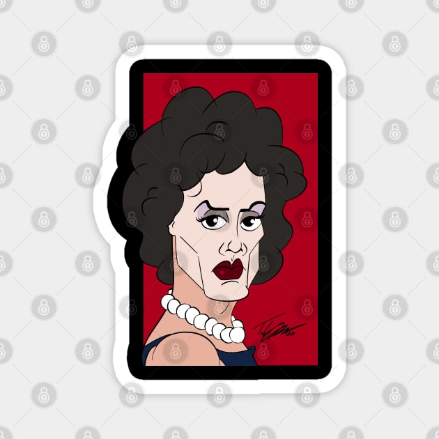 Dr. Frank-N-Furter Magnet by Tuckerjoneson13