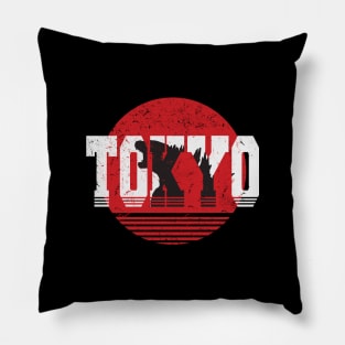 Godzilla in Tokyo Pillow