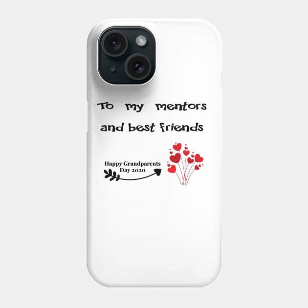 grandparents day Phone Case by Mdath