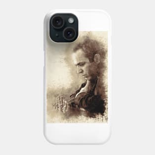 Vintage Garry Kasparov ✪ The Legend ✪  Aesthetic Watercolor Portrait of a chess master Phone Case