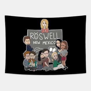 Roswell Fam Tapestry