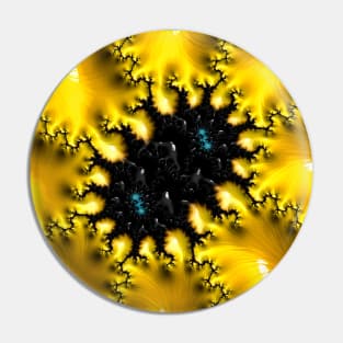 Microscopic Fractals Pin