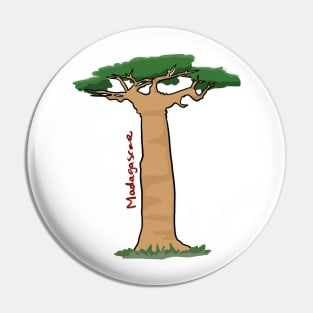 Baobab Tree Pin