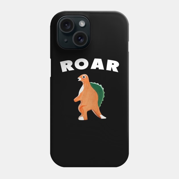 Cute Dinosaur Backtoschool Quote White Phone Case by Dolta