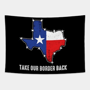 TAKE OUR BORDER BACK Tapestry