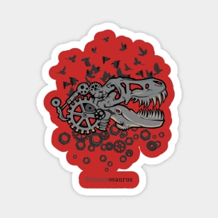 Steampunk T-Rex Magnet