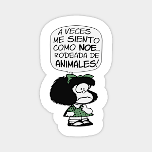 Mafalda Magnets Teepublic