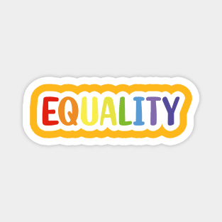 Equality Rainbow Magnet