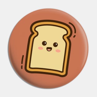 Kawaii Bread Pin