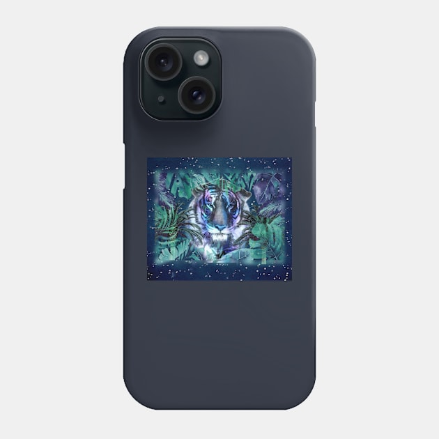 Tiger Power Phone Case by incarnations