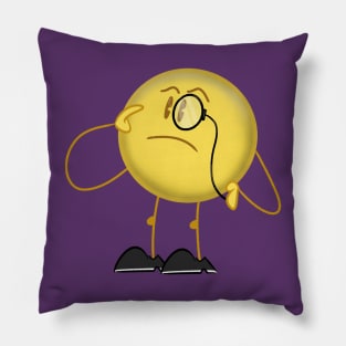 Thoughtful Emoji Pillow