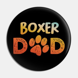 Boxer Dad Pin